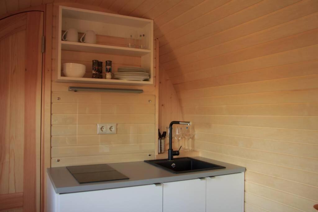 Schmidis Igluhuts Im Pfaffenwinkel - Tiny House 2 Apartment Apfeldorf ภายนอก รูปภาพ