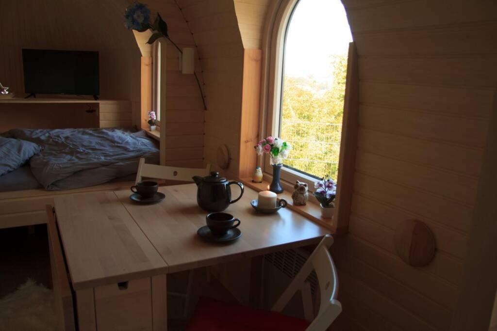 Schmidis Igluhuts Im Pfaffenwinkel - Tiny House 2 Apartment Apfeldorf ภายนอก รูปภาพ